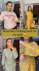 41K views · 1.2K reactions | Beautiful clothing haul for my girls  | Aroni Rahman Afsaraa | Facebook