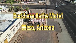The Buckhorn Baths Motel in Mesa, Arizona, opened in 1939 and became famous for its mineral-rich hot springs. Founded by Ted and Alice Sliger, it attracted travelers, baseball players, and celebrities, especially during spring training. Known for its iconic neon sign and mid-century charm, the site remains a historic landmark despite closing in the 1990s. - NewsBreak