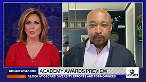 ABC News contributor Mike Muse previews the 93rd annual Academy Awards, taking place Sunday. https://abcn.ws/3neHxjm "The Oscars changed the system from within. They really worked hard to focus on different categories of membership and to making sure that membership was younger and more diverse." | ABC News Live