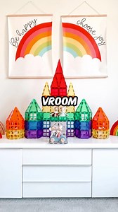 The mice have moved into their mega magnetic castle! 🐭🏰 Built tall with towers and cozy corners, this giant mouse mansion is full of imagination, problem-solving, and STEM magic! ✨🧠💡#MagneticTiles #MouseCastle #STEMPlay #CreativeKids #TileBuilding #ImaginativePlay #MagneticTileFun #STEAMActivities #KidsWhoBuild #PlayToLearn | Pandamommyteacher