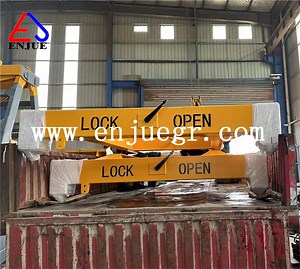 [Hot Item] 35t 20feet 40feet ISO Full Automatic Telescopic Container Spreader Manual Container Lifting Adapter Fixed Lift Beam for Port Container Crane for Sale