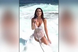 Model is almost electrocuted after shoot ends in disaster