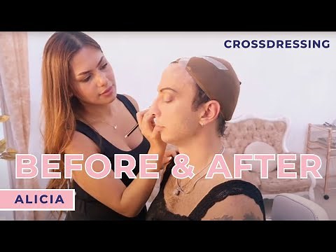 Crossdresser | Before & After Alicia | Dafni Girls