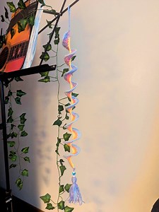Regenbogen häkeln Windspiel für den Frühling - Etsy.de