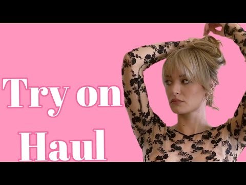 4K Micro Bikini Try-On Haul Transparent | Transparent Lingerie & See-Through Styles