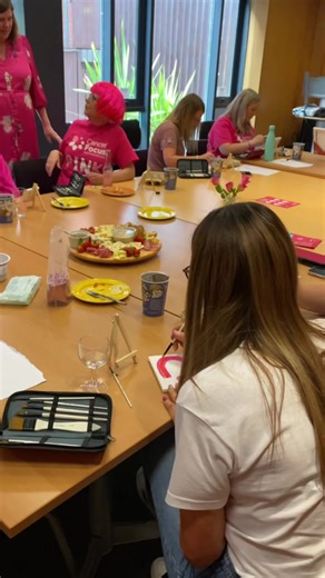 Is your workplace ready to Go Pink? Recently, we hosted our own pink event, kindly supported by Dale Farm. An opportunity to step away from the computer, have some fun, and raise Breast Cancer Awareness. From coffee mornings to dress up Fridays, why not make a lasting difference this October to the lives of local women impacted by Breast Cancer? Order your free fundraising pack now: https://cancerfocusni.org/event/go-pink-at-work/ | Cancer Focus Northern Ireland | Facebook