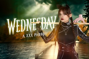 Wednesday Addams A XXX Parody - VR Porn Video - VRPorn.com