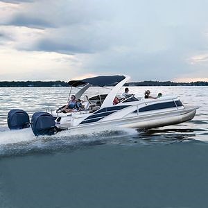 [Hot Item] Kinocean Luxury Fencing Aluminum Tubes Pontoon Boats with Motor Option for Sale