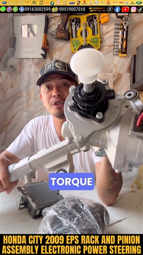 FLEXING EPS MODULE & RACK AND PINION BEFORE HOME SERVICE ‼️ On a Mission to fix the Hard Steering Problem of Honda City 2009 Transformer 5th Generation Maraming salamuch po Sir Carlos sa pagtiwala sa aming Team at sa pagkakataong maserbisyuhan kayo sa inyong bahay ❤️ ✈️ same day installation ✈️ shipping via LBC COP / COD ✈️ same day delivery metro manila ✈️ malayo sa amin? traffic? coding? ✈️ we are willing to bring our service into your home 💯 Dito sa Car WorX, we keep you moving. ✅ Our team a