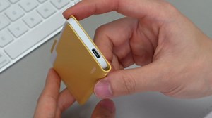 Hagibis SSD Enclosure, Folder Style USB 3.2 Gen2 10Gbps to NVMe PCI-E M.2 SSD Case, M.2 External Hard Drive Enclosure for MacBook Laptop iPad Android iPhone 17 Pro Max (Yellow 2230-2280)