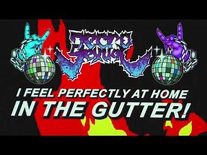 NECROSEXUAL "High Times In Hell" official lyrics visualizer