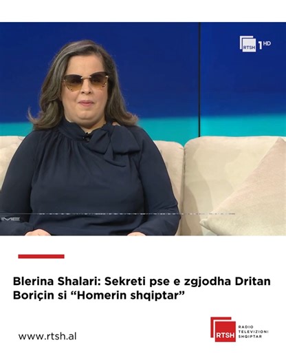 Blerina Shalari: Sekreti pse e zgjodha Dritan Boriçin si "Homerin shqiptar" #rtsh #pasditjaime #gertagixhari #blerinashalari | RTSH Radio Televizioni Shqiptar