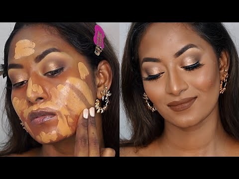 BROWN SKIN FRIENDLY MAKEUP ✨ |for Dusky/Brown/Tan/Deep Indian Skintones |