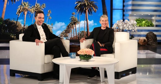 Jim Parsons Tells Ellen DeGeneres Why Being In A Gay Couple Is 'Weird' At His Age