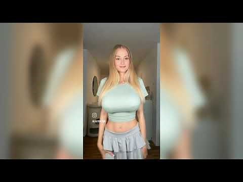 Sexy hot big boob women big bouncing boobs