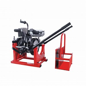 [Hot Item] 50-200 Air Cooling Manual Mineral Machine PVDF Plastic Pipe Welding Equipment with High Quality 200mm-2m