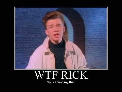 Rick Astley Says The N Word