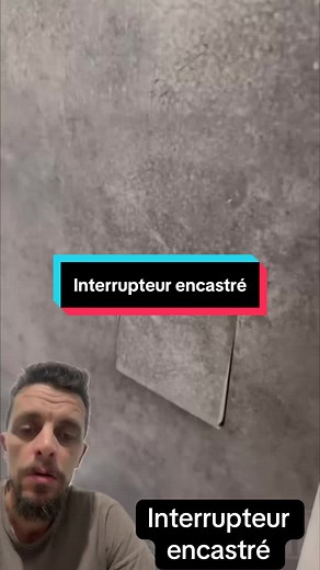 Interrupteur Encastré pour la Construction