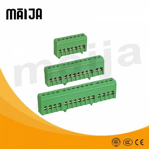 [Hot Item] Hot Selling Natural Screw Blue/Green DIN Rail Mounted Terminal