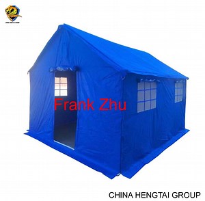 [Hot Item] Heavy Duty Waterproof Command Outdoor Camping Canvas Disaster Relief Emergency Camouflage Tent