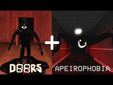 Apeirophobia Level ! + DOORS Music [Seek's Chase Theme]