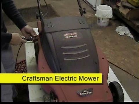 Electric mower shunted brush replacement DIY How To