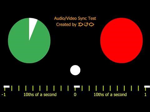 Audio Video Sync Test