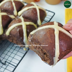 11K views · 265 reactions | Hot Chocolate Cross Buns is a treat for all those with a sweet tooth and a perfect teatime partner. Try out these delicious Hot Chocolate Cross Buns today and let us know how Chocolate Buns turned out. #HotChocolateCrossBuns #ChocolateBuns #SooperChef | SuperChef | Facebook