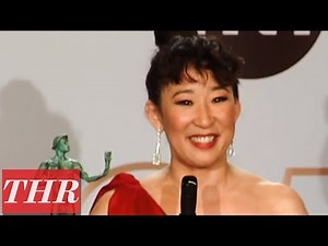 SAG Awards Winner Sandra Oh Full Press Room Speech | THR