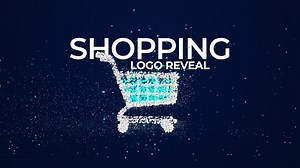 Online Shopping E-Commerce Logo Reveal