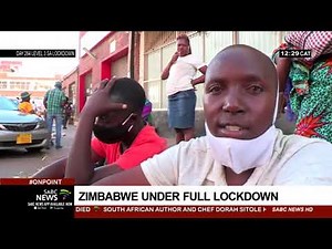 COVID-19 Pandemic | Zimbabwe residents react to life under full lockdown