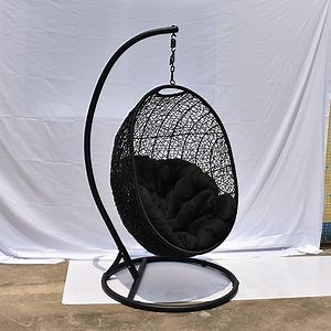 [Hot Item] Hot Sale Outdoor Leisure Rattan Swing Chair Modern Garden Hammock Rattan Hanging Chair