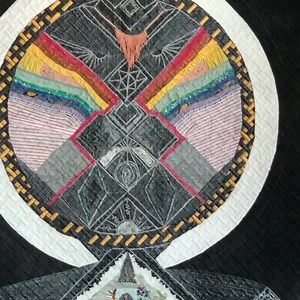 Installing When All is Well/ Spiritual @larryosseimensah @aumuseum_katzen | Artist Amber Robles Gordon