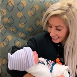 After multiple attempts, top female NASCAR driver Angela Ruch is a very happy momma today. Born on March 9 at 4:19 pm and weighing in at 6 lbs, 11 oz and measuring 19.5 inches, King Knight Ruch is happy and healthy, as mom and dad proudly hold him in their arms for the first time. It goes without saying that Angela Ruch and Mike Ruch fell in love at first sight with their new baby boy. It’s been a very emotional roller coaster to get them here. Be sure to follow our The Ruch Life page and watch 