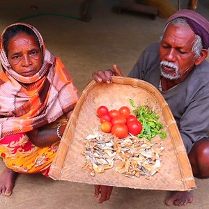 11K views · 308 reactions | DRIED FISH CURRY | village style dried fish tomato curry by our grandfather & grandmother | | Tribal village cooking | Facebook