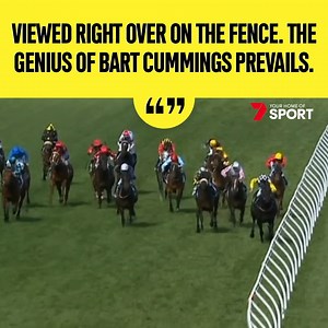 8.3K views · 260 reactions | WHAT. A. RIDE. Brad Rawiller, take a bow. Viewed provided Bart Cummings with his 7th Caulfield Cup.  | 7HorseRacing | Facebook