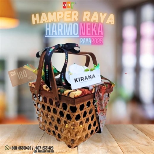 13 reactions | Raikan Aidilfitri dengan Hamper Raya Harmoneka Raya...