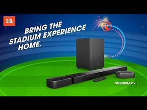 Soundbar 9.1 - Bring the stadium experience home