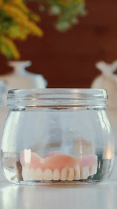 Dentures Glass Close Elderly Female Hand Stock Footage Video (100% Royalty-free) 3900146019 | Shutterstock