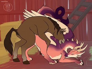 Horse X Dragoness