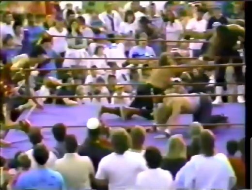 #OnThisDay in 1991 Pro Wrestling America: Lightning Kid (XPac) & Bill Irwin vs The Punishers | RassleRama