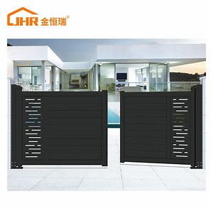 [Hot Item] Stylish Jhr Courtyard Gate Featuring Detailed Trellis Artwork