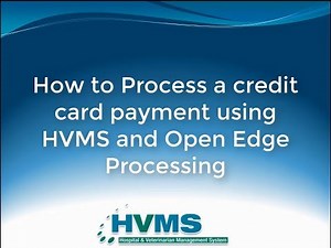 HVMS How-To: Process OpenEdge Payments in HVMS