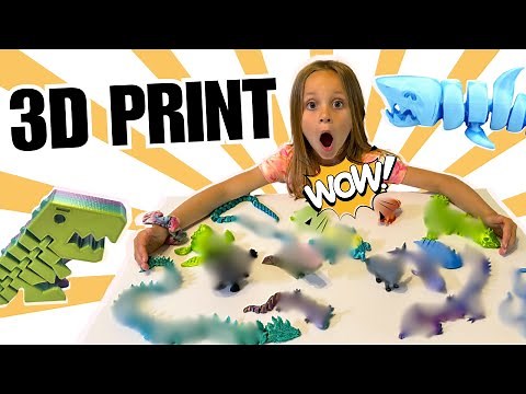 15 Super Fun THINGS to 3D Print that KIDS LOVE