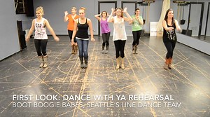 First rehearsal after a three week break & a FIRST LOOK at Drew Baldridge's #DanceWithYa Line Dance with the team! Full dance & video coming soon... | Boot Boogie Babes