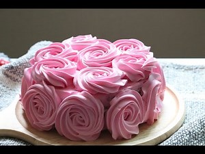 딸기 쇼트케이크 만들기 로즈케이크 strawberry shortcake Rose cake イチゴ ショートケーキ | 한세 hanse
