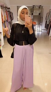 7.8K views · 67 reactions | Pleated pants and chiffon blouse متاحين...