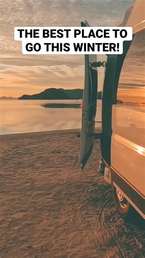 The BEST PLACE TO GO THIS WINTER! BEACH CAMPING IN Baja California 🎥 OurMidlifeVan | Baja California
