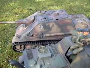 1/16 RC Model Panzer Tank Jagdpanther R04 from Heng Long