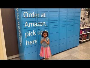 Amazon Package Pickup at Amazon Locker !!